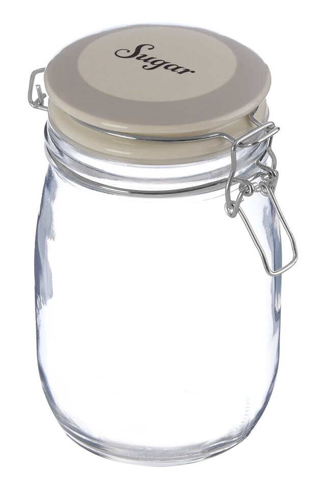 image 1 of Diego Sugar Glass Storage Jar 1000ml