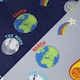 image 4 of Lost In Space Reversible Duvet Cover Set | Blue