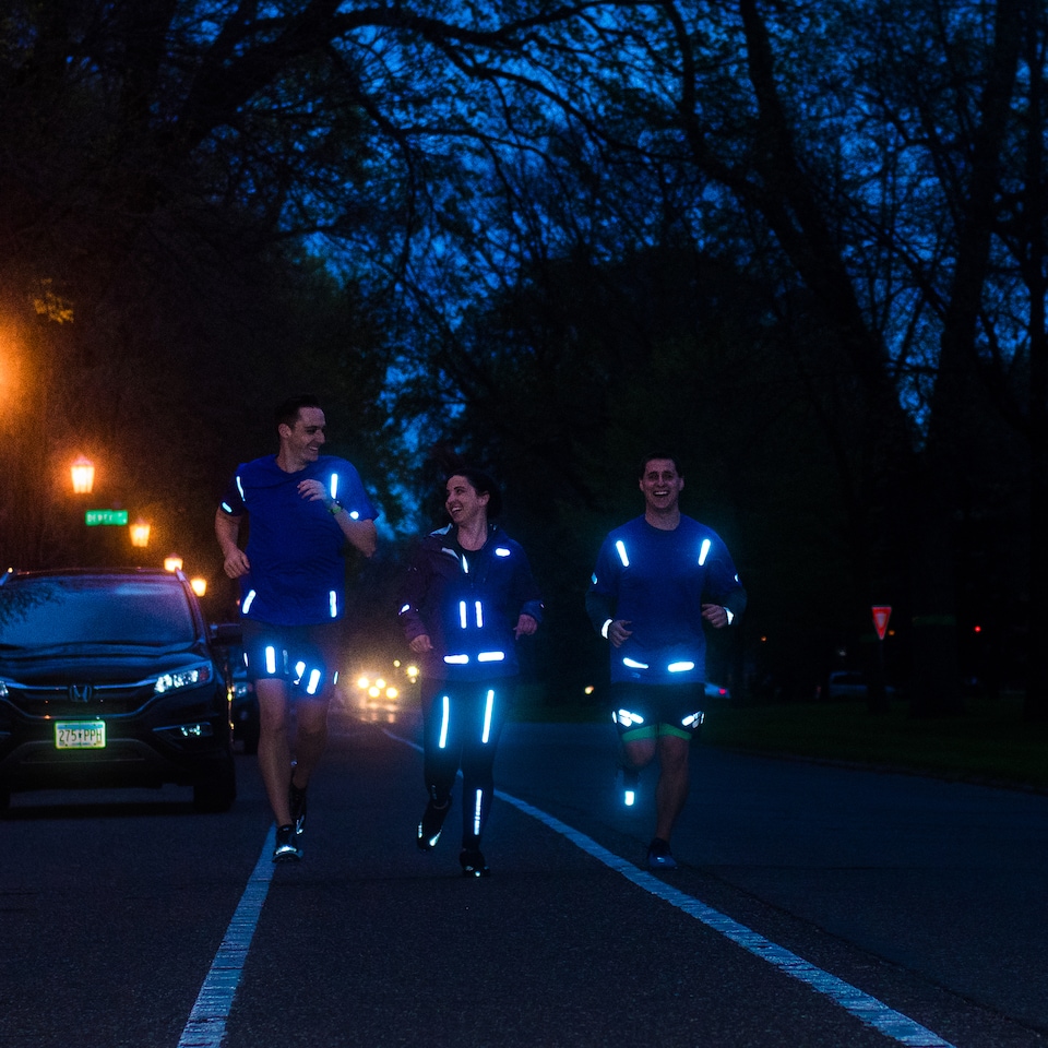 image 1 of Brilliant Reflective Iron Strips - Blue