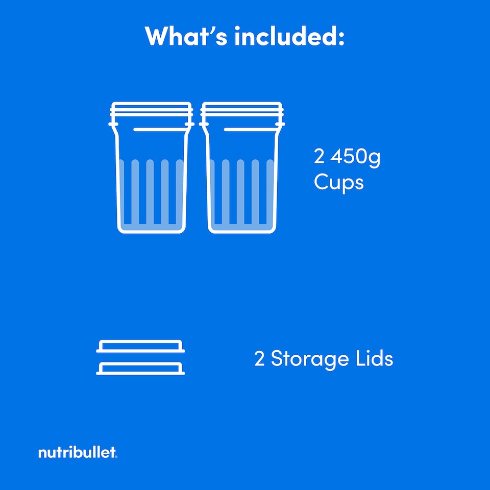 image 1 of nutribullet Chill - Cup & Lid Accessory Kit