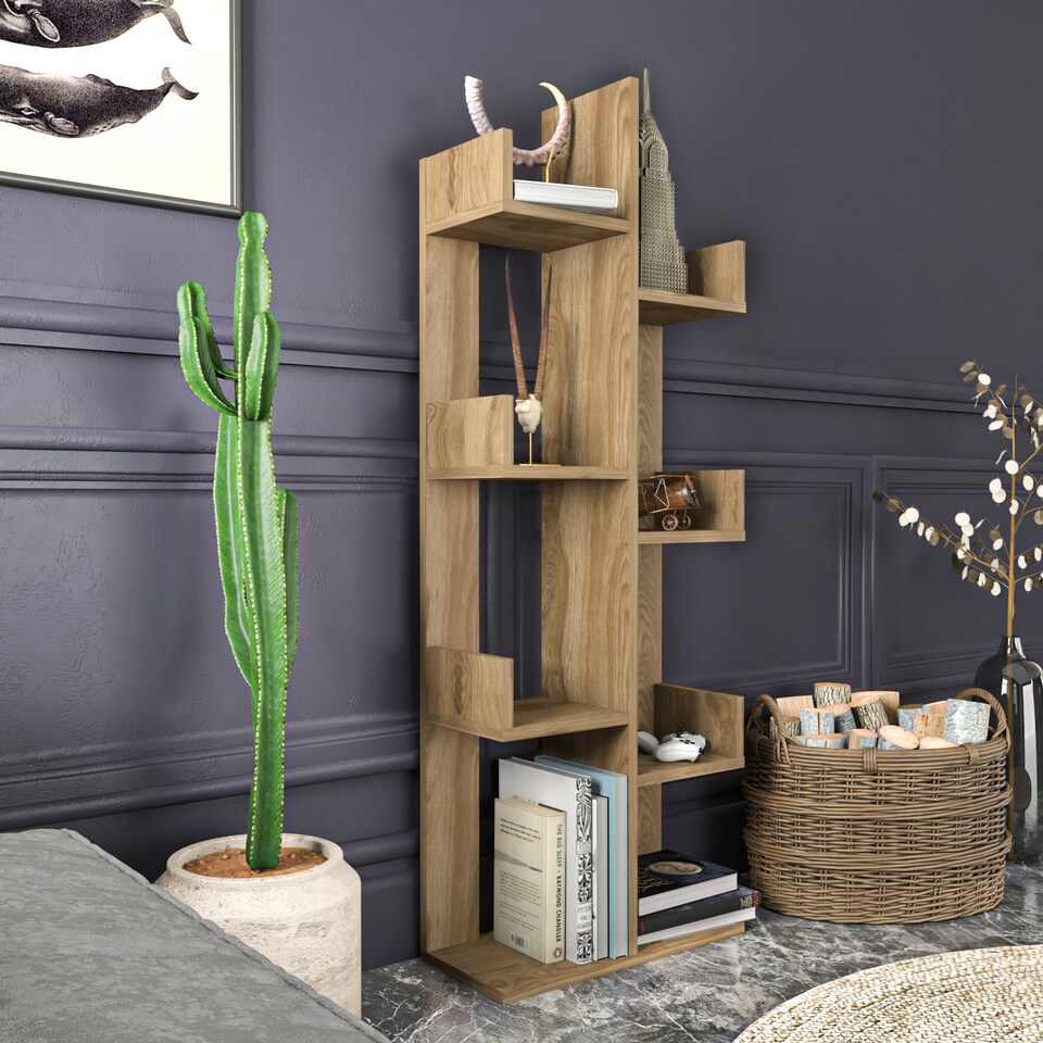 image 1 of Decorotika Lusia 4-tier Bookcase Shelving