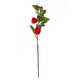 image 1 of Artificial Camellia Spray Red - H58cm