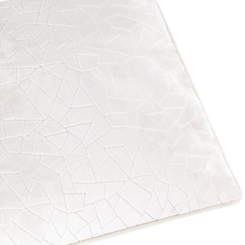 image 1 of Hoem Malans Cut Velvet Piped Cushion