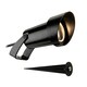 image 2 of Rowan Resin Wall & Spike Spot Black IP65