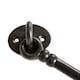 image 3 of Hammer & Tongs Ornate Cabin Hook and Eye - W175mm - Black