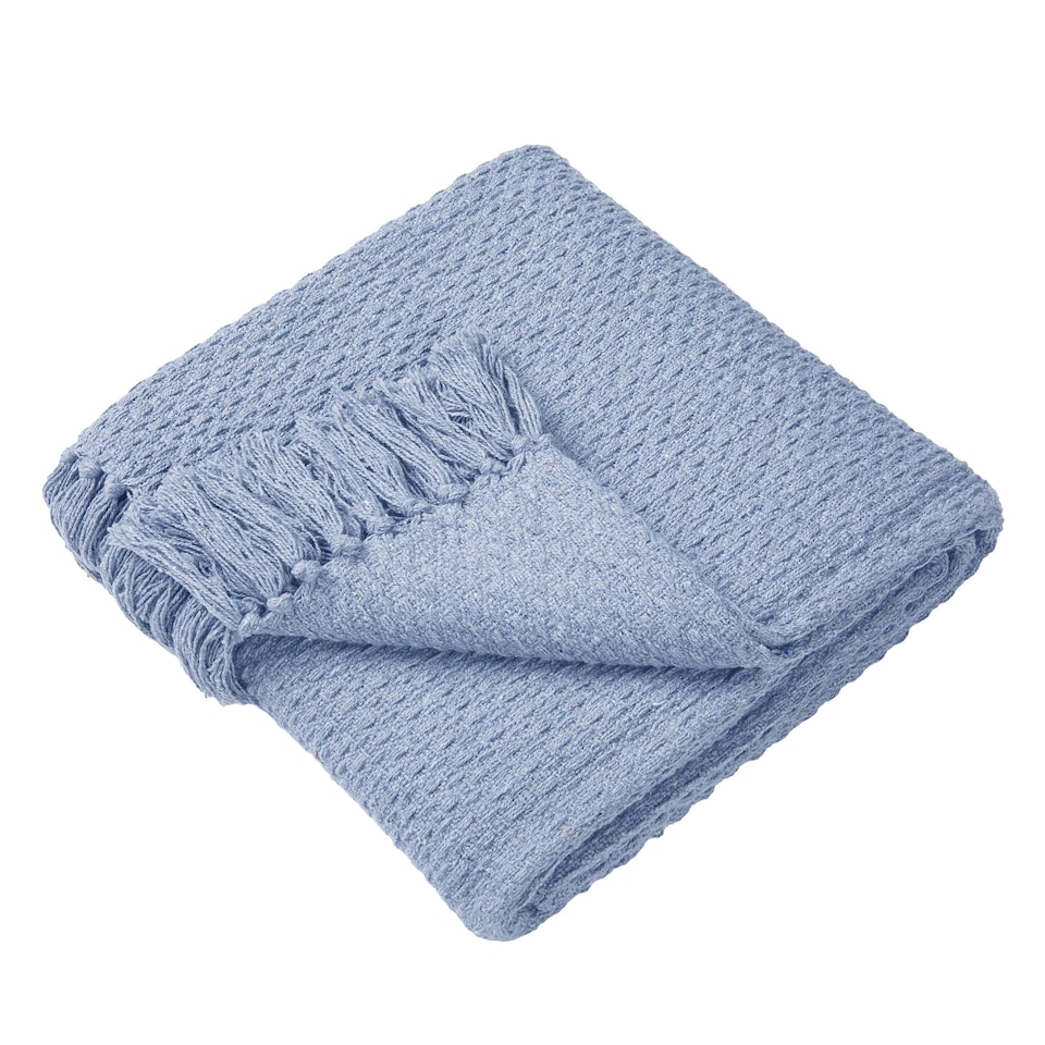 image 1 of Drift Hayden Bedspread Blue