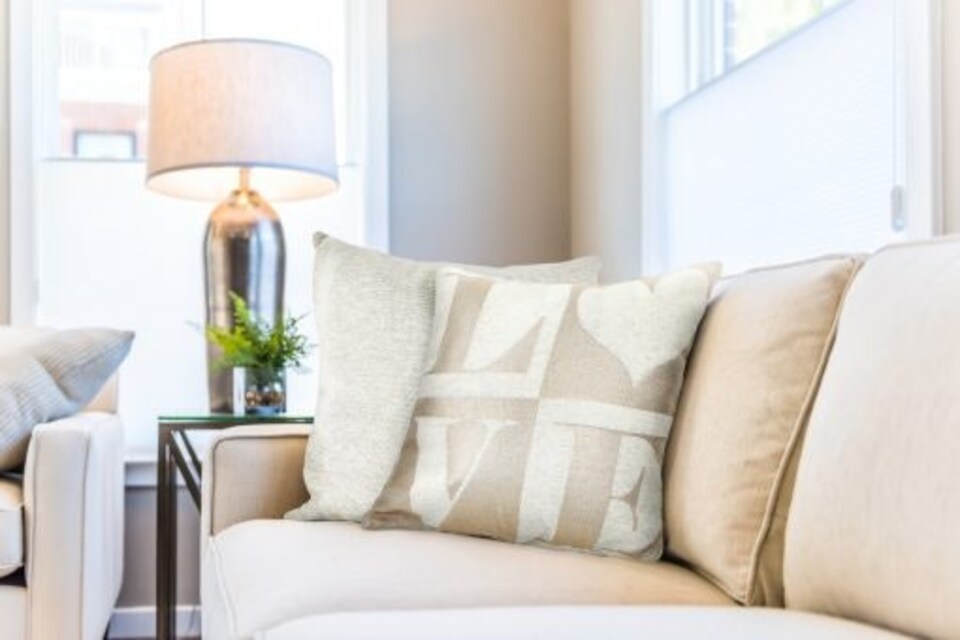 image 1 of Amor Love Cushion Cover NaturalGold | Gold | Gold