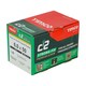 image 2 of Timco - C2 Strong-Fix Multi-Purpose Premium Screws - PZ - Double Countersunk - Yellow (Size 6.0 x 50 - 200 Pieces)