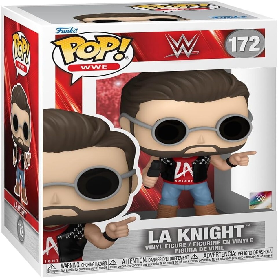 image 1 of Funko POP! - WWE LA Knight Collectible Vinyl Figure