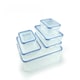 image 1 of LocknLock Food Storage Containers | 6 Meal Prep Containers Reusable | Lunch Box