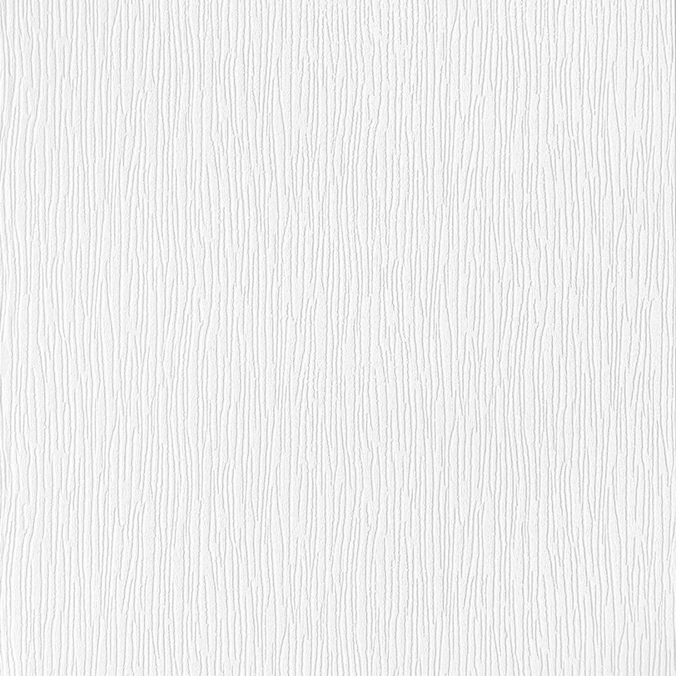 Belgravia Blown Bark Vinyl Textured Wallpaper - White - 10m x 53cm White