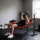 image 2 of HOMCOM Multi-Function Adjustable Weight Training Bench Gym Fitness Lifting