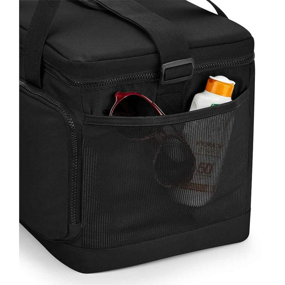 image 1 of Bagbase Recycled Cooler Bag - Black - One Size
