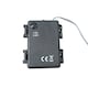 image 3 of ValueLights Integrated LED Battery Operated Black Outdoor Garden Star Light Warm White