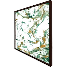 Green & golden marble (Picture Frame) Brown | XL