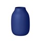 image 1 of Blomus Colora Ceramic Vase S Mazarine Blue