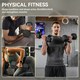 image 6 of HOMCOM Hexagonal Dumbbells Kit Weight Lifting Exercise for Home Fitness 2x6kg