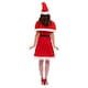 image 2 of Miss Santa Claus Christmas Fancy Dress Costume Ladies Extra Large - UK 20-22