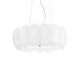 image 1 of Ovalino  8 Light  Large Ceiling Pendant White, E27