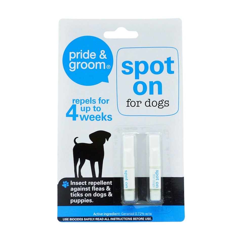 Pride & Groom For Dogs Spot On