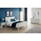 image 3 of Traditional Surf White Bedside Drawer - 1 Drawer