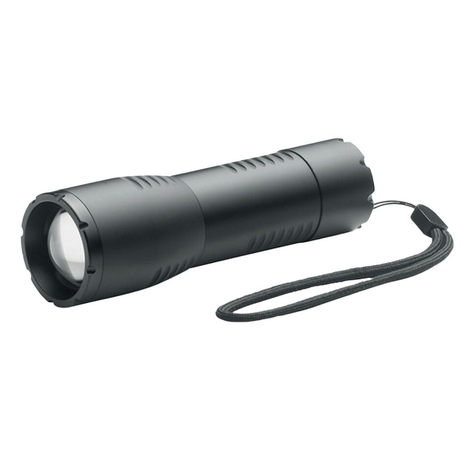 image 1 of MidOcean Enta Aluminium LED Hand Torch - Black - One Size