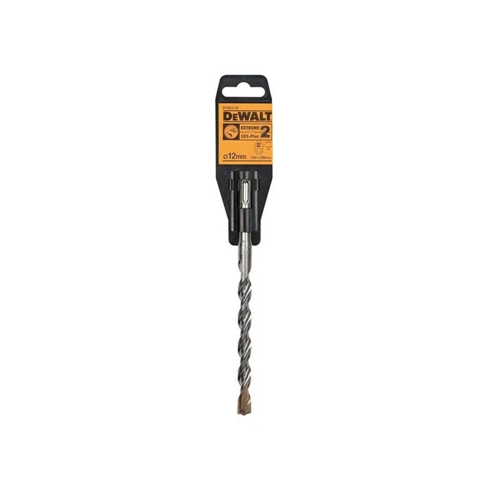 Dewalt Power Tools Sds Plus Extreme 2 Drill Bit - Multi Colour - 12 x 200mm