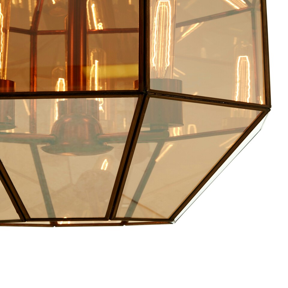image 1 of Interiors by Premier Polygonal Pendant Light