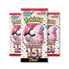 Pokemon Cards 151, Korean Pokemon 151 - Booster Bundle including 3 Pokemon Booster Packs - TCYM Product | Multi | Authentic Licensed Product | 1