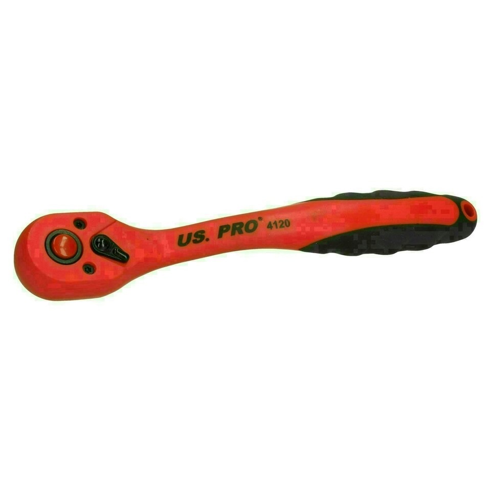 image 1 of Mixed Drive 1/4" 3/8" + 1/2" Curved Quick Release Reversible Ratchets Drivers
