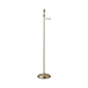 image 6 of ValueLights Modern Adjustable Swing Arm Floor Lamp Base In Brushed Chrome Finish | Chrome