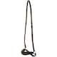 image 2 of Collegiate Leather Drop Noseband IV - Brown - Full