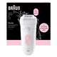 image 1 of Braun Silk·épil 5, Wet & Dry Epilator, Easy Hair Removal, Lasting Smooth Skin, 5-000, Flamingo Pink