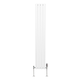 image 2 of Oval Column Radiator & Valves 1600mm x 240mm White