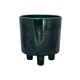 image 1 of Pisa Planter - Ceramic - L20 x W20 x H24 cm - Emerald Green