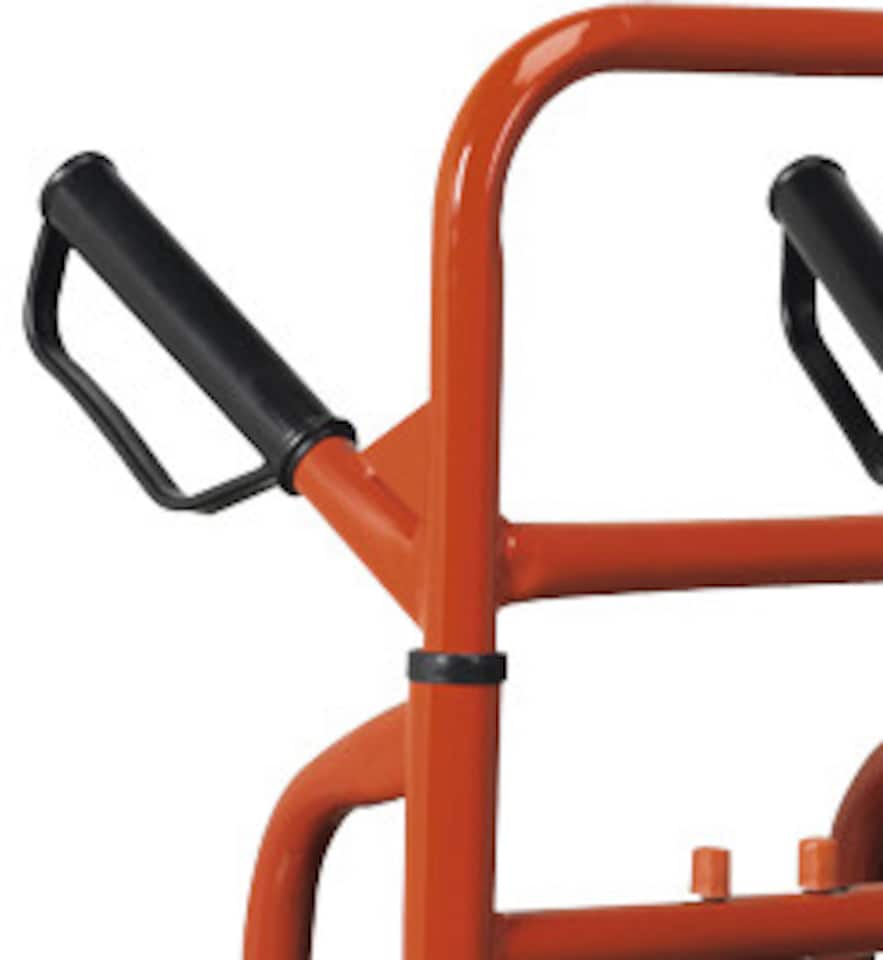 image 1 of Heavy-Duty Folding Sack Truck - 200kg Capacity, Pneumatic Tyres, Adjustable Height