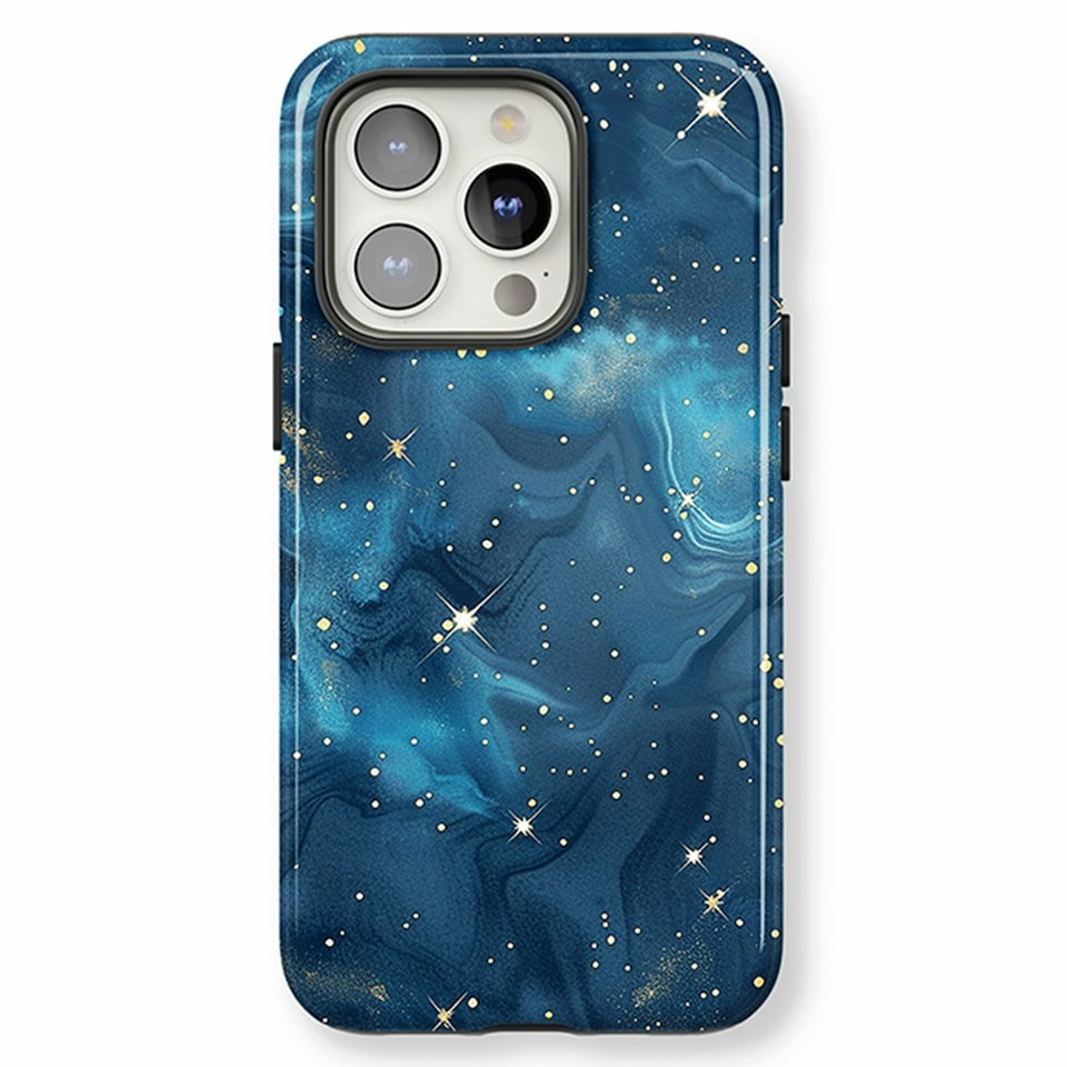 image 1 of Starry Night Phone Case | Blue | Galaxy S25 Plus
Slim | Galaxy S25 Plus
Slim