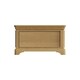 image 4 of Faire Ottoman Blanket Box in Natural Oak with Oak Top Brown