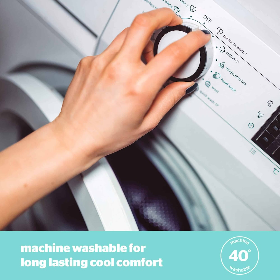 image 1 of Silentnight Summer Breeze 1 Tog Duvet | White | Single