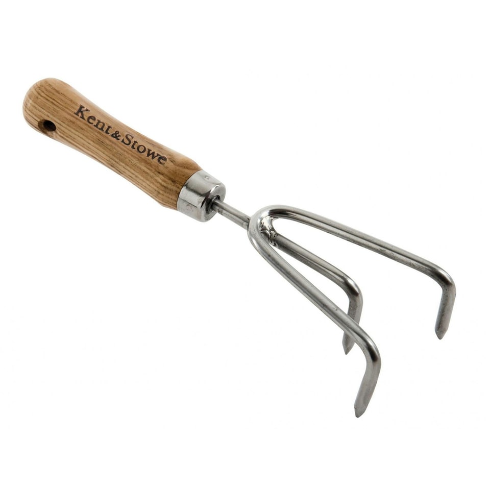 Kent & Stowe Stainless Steel Garden Life Hand Cultivator, Fsc - Multi Colour - One Size