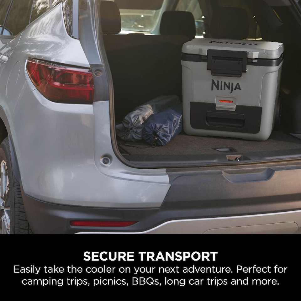 image 1 of Ninja FrostVault 30QT/28L Wheeled Cooler with Dry Zone, Slate Grey FB230UKGY