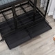 image 8 of PawHut Metal Kennel Cage with Wheels and Crate Tray for Pet Dog Large Black