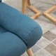 image 8 of HOMCOM Recliner with Ottoman 3-Position Adjustable Reclining Lounger Sofa Chair
