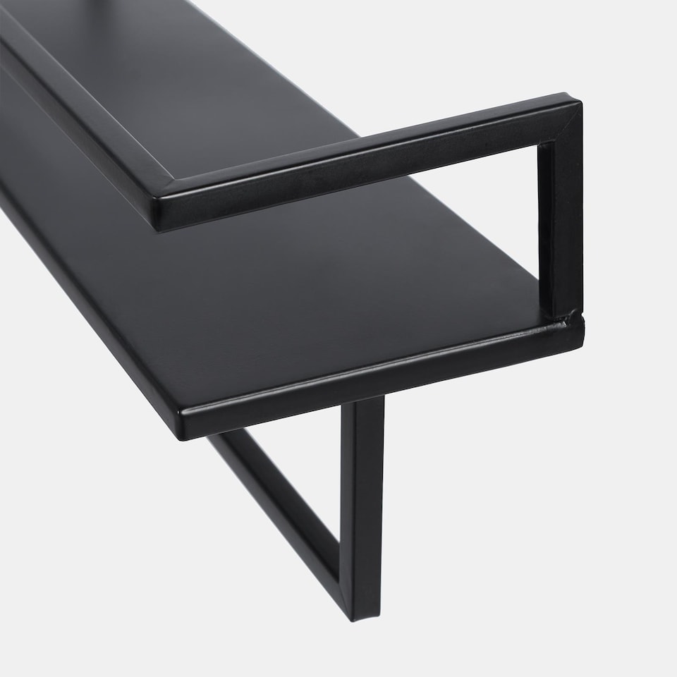 image 1 of OHS Towel Rail Bathroom Shelf Space Saving Storage Unit Wall Mounted