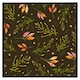 image 1 of Green branches (Picture Frame) Black | XS