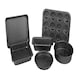 image 1 of Durastone 6 Piece Non Stick Baking Set in Black - Muffin Tin, Loaf tin, Traybake Tin, Cake Tins, Roasting Oven Tray