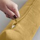 image 5 of Velvet Chenille Draught Excluder - 90cm x 15cm x 15cm - Ochre
