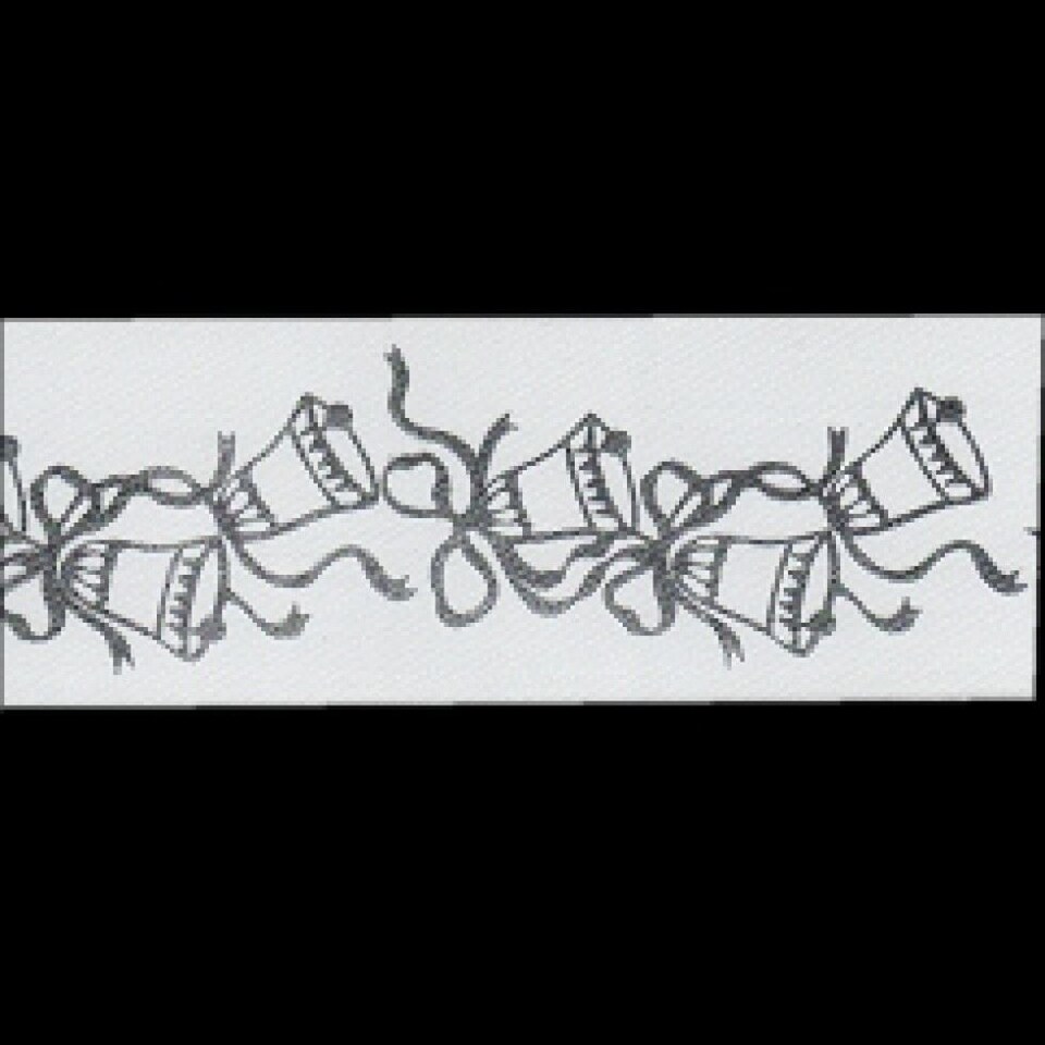 Romandus White 48mm Wedding Ribbon for Dressmaking - per metre