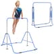 image 9 of HOMCOM Kids Gymnastic Bar w/ Adjustable Height, Foldable Training Bar - Blue