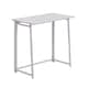 image 1 of Harbour Housewares Deluxe Wooden Folding Desk - 80cm - Lilac | White | White